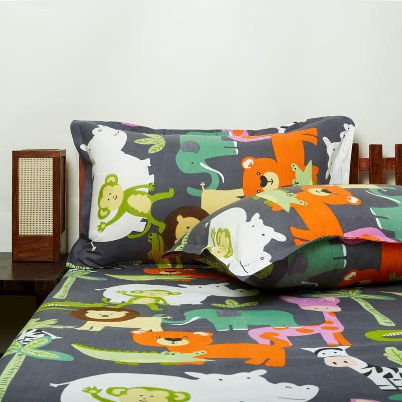 Animal Frenzy Bedsheet Glace Cotton/Microfiber