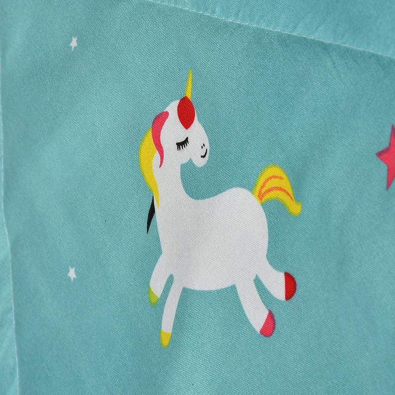 Unicorn Prism Kids Comforter - 150 GSM Glace Cotton/Microfiber