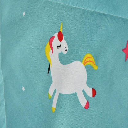 Unicorn Prism Kids Comforter - 150 GSM Glace Cotton/Microfiber