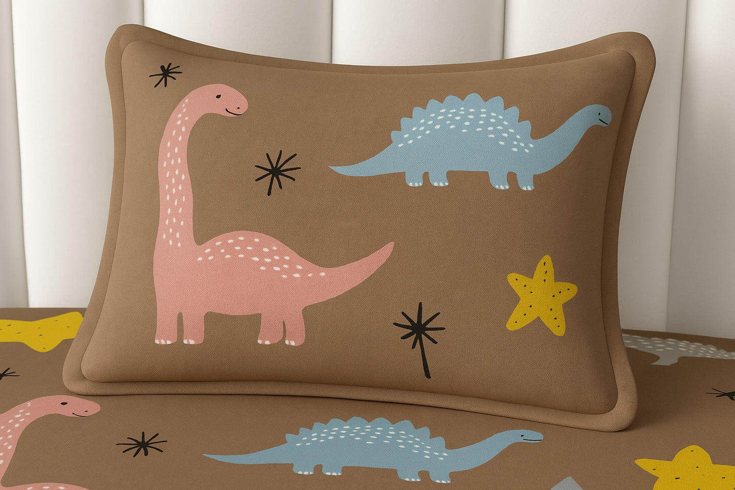 Tiny Dino Kids Bedsheet PolyCotton/Cotton Blend