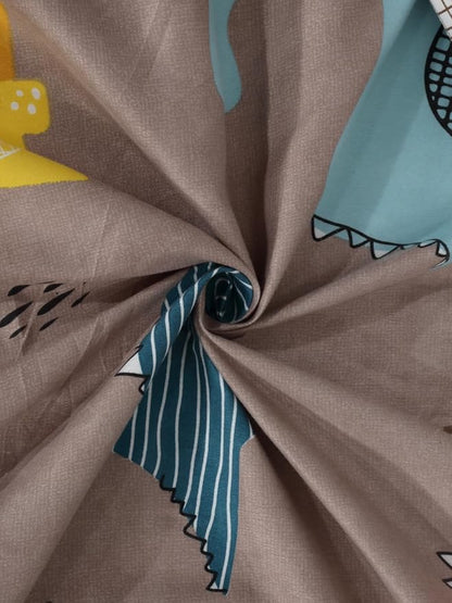 Tiny Dino Kids Bedsheet PolyCotton/Cotton Blend