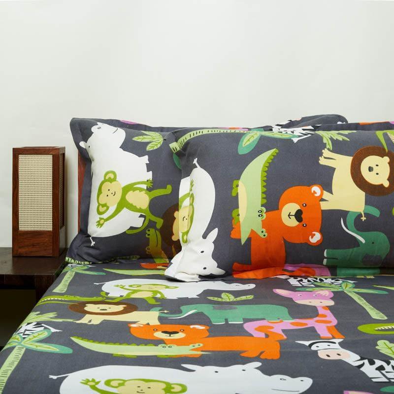 Animal Frenzy Bedsheet Glace Cotton/Microfiber
