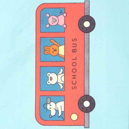 Bus Route Kids Comforter - 150 GSM Glace Cotton/Microfiber