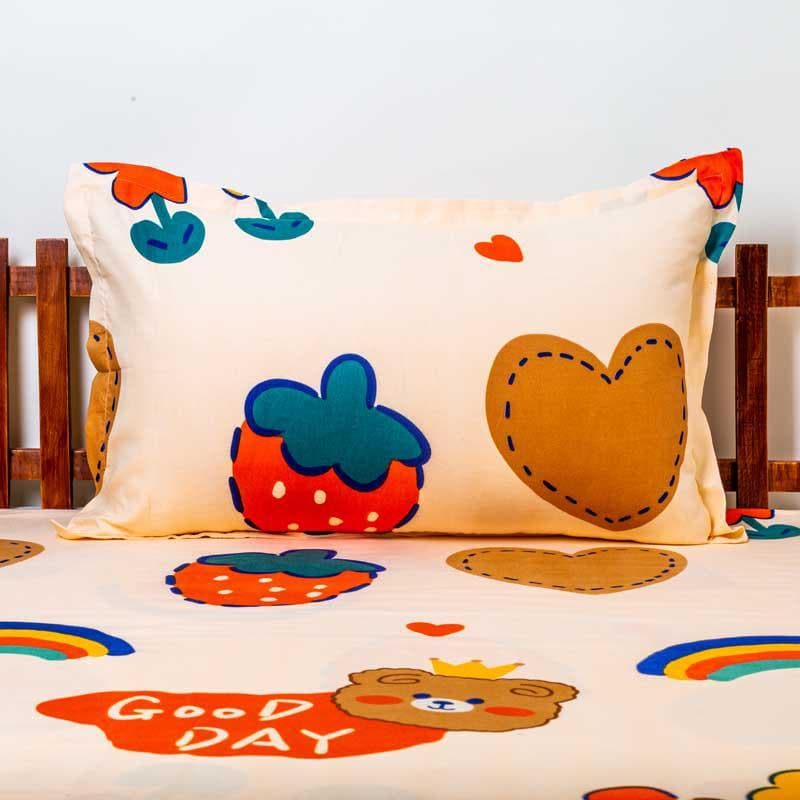 Bohotastic Bedsheet - Peach Glace Cotton/Microfiber