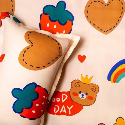 Bohotastic Bedsheet - Peach Glace Cotton/Microfiber